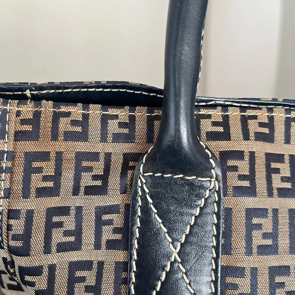 Fendi Brown and Black Women's Bag - Picture 9 of 15